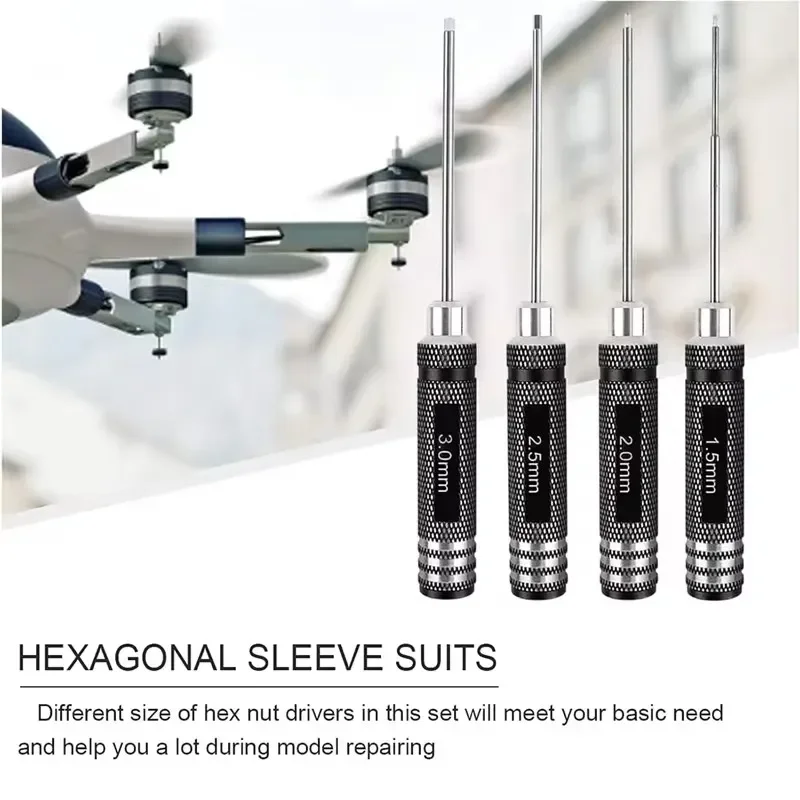 Hex Driver Set 1.5/2.0/2.5/3.0 - Rc Helicopter Tool Kit ulasan dan harga